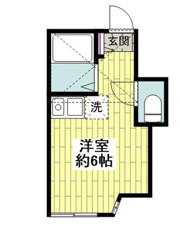 ユナイト金沢ブルックリンの物件間取画像